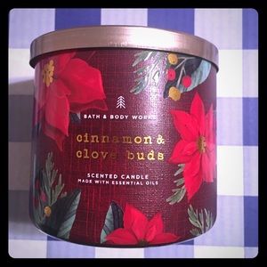 BBW Cinnamon & Clive Buds 3-Wick Candle